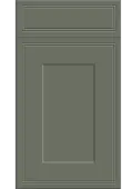 Bella Supermatt Smoke Green : Style : Tullymore. MDF Vinyl Wrapped Door/Drawer