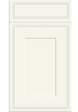 Click Here To Enlarge This Photo Of Bella Supermatt White Grey : Style : Tullymore. MDF Vinyl Wrapped Door/Drawer