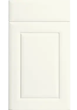Click Here To Enlarge This Photo Of Bella Supermatt White Grey : Style : Ashford. MDF Vinyl Wrapped Door/Drawer