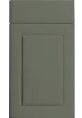 Bella Supermatt Smoke Green : Style : Ashford. MDF Vinyl Wrapped Door/Drawer