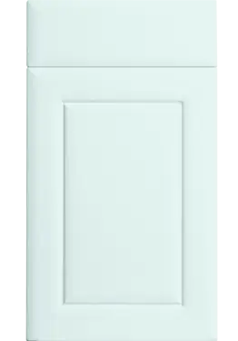 Click Here To Enlarge This Photo Of Bella Supermatt Scandinavian Blue : Style : Ashford. MDF Vinyl Wrapped Door/Drawer