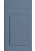 Bella Supermatt Misty Blue : Style : Ashford. MDF Vinyl Wrapped Door/Drawer