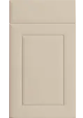 Bella Supermatt Macademia : Style : Ashford. MDF Vinyl Wrapped Door/Drawer
