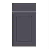 Bella Supermatt Indigo Blue : Style : Ashford. MDF Vinyl Wrapped Door/Drawer