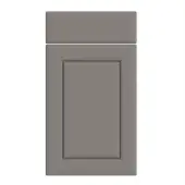 Bella Supermatt Dust Grey : Style : Ashford. MDF Vinyl Wrapped Door/Drawer