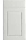 Bella Satin White : Style : Ashford. MDF Vinyl Wrapped Door/Drawer