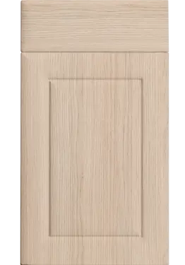 Click Here To Enlarge This Photo Of Bella Light Vicenza Oak : Style : Ashford. MDF Vinyl Wrapped Door/Drawer