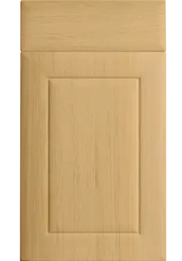 Click Here To Enlarge This Photo Of Bella Lissa Oak : Style : Ashford. MDF Vinyl Wrapped Door/Drawer