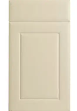 Click Here To Enlarge This Photo Of Bella Ivory : Style : Ashford. MDF Vinyl Wrapped Door/Drawer