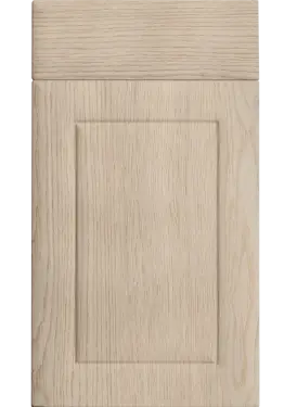 Click Here To Enlarge This Photo Of Bella Cremona Oak Cotta : Style : Ashford. MDF Vinyl Wrapped Door/Drawer