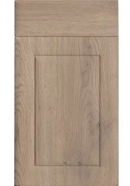 Click Here To Enlarge This Photo Of Bella Cremona Oak Cannolo : Style : Ashford. MDF Vinyl Wrapped Door/Drawer