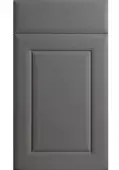 Bella High Gloss Dust Grey : Style : Ashford. MDF Vinyl Wrapped Door/Drawer