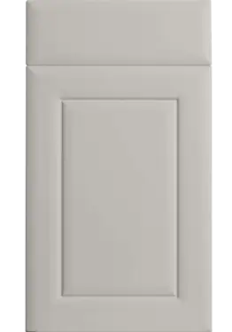 Click Here To Enlarge This Photo Of Bella High Gloss Cashmere : Style : Ashford. MDF Vinyl Wrapped Door/Drawer