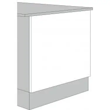 Click Here To Enlarge This Photo Of Base End Panel 900 x 600mm x 18mm