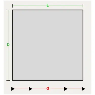 Click Here To Enlarge This Photo Of Filler Panel 715 x 146 x 18mm