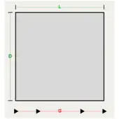 Filler Panel 715 x 146 x 18mm