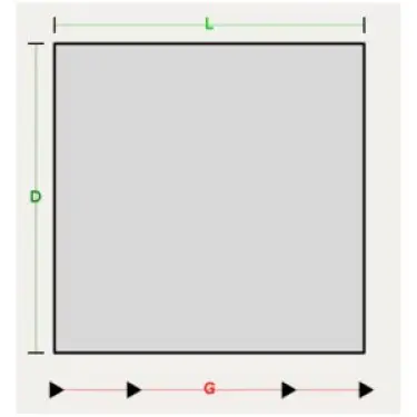 Click Here To Enlarge This Photo Of Larder Panel 2400 x 600mm x 18mm