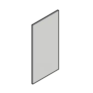 Click Here To Enlarge This Photo Of Wall End Panel 800 x 350mm x 18mm