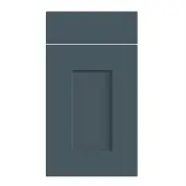Bella Supermatt Colonial Blue : Style : Cambridge. MDF Vinyl Wrapped Door/Drawer