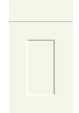 Click Here To Enlarge This Photo Of Bella Supermatt White Grey : Style : Cambridge. MDF Vinyl Wrapped Door/Drawer