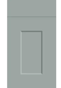 Click Here To Enlarge This Photo Of Bella Supermatt Duck Egg : Style : Cambridge. MDF Vinyl Wrapped Door/Drawer