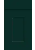 Bella Supermatt Fir Green : Style : Cambridge. MDF Vinyl Wrapped Door/Drawer