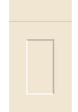 Click Here To Enlarge This Photo Of Bella Supermatt Carat Beige : Style : Cambridge. MDF Vinyl Wrapped Door/Drawer