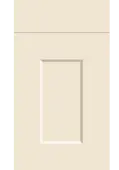 Bella Supermatt Carat Beige : Style : Cambridge. MDF Vinyl Wrapped Door/Drawer