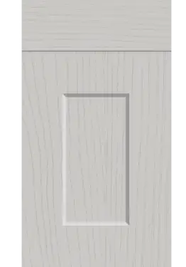 Click Here To Enlarge This Photo Of Bella Paintflow Matt Light Grey : Style : Cambridge. MDF Vinyl Wrapped Door/Drawer