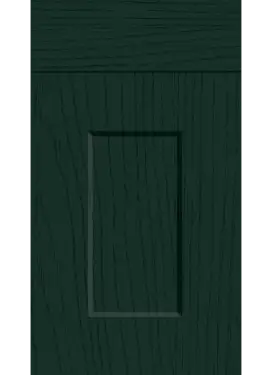 Click Here To Enlarge This Photo Of Bella Paintflow Matt Fir Green : Style : Cambridge. MDF Vinyl Wrapped Door/Drawer