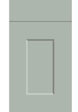 Click Here To Enlarge This Photo Of Bella Matt Pistachio Green : Style : Cambridge. MDF Vinyl Wrapped Door/Drawer