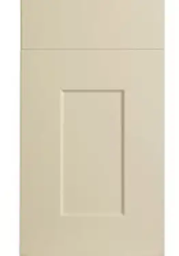 Click Here To Enlarge This Photo Of Bella Ivory : Style : Cambridge. MDF Vinyl Wrapped Door/Drawer