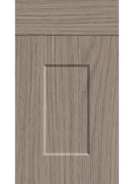 Click Here To Enlarge This Photo Of Bella Grey Vicenza Oak : Style : Cambridge. MDF Vinyl Wrapped Door/Drawer